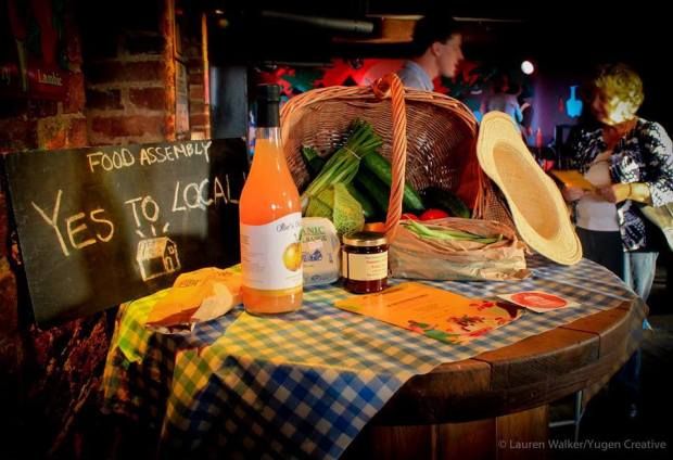 Some of the delicious local food and drink on offer courtesy of the Chester Food Assembly