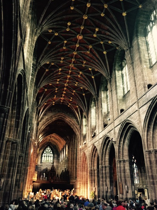 Chester Cathedral's nave came alive to the sound of music at On Chester On Photo: Angela Ferguson