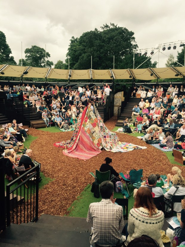 The opening stage set for The magical Wind in the Willows  Photo: Angela Ferguson