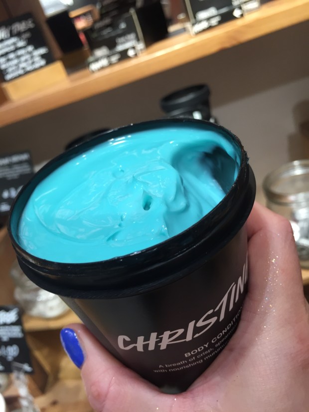 Christingle body conditioner Photo: Angela Ferguson