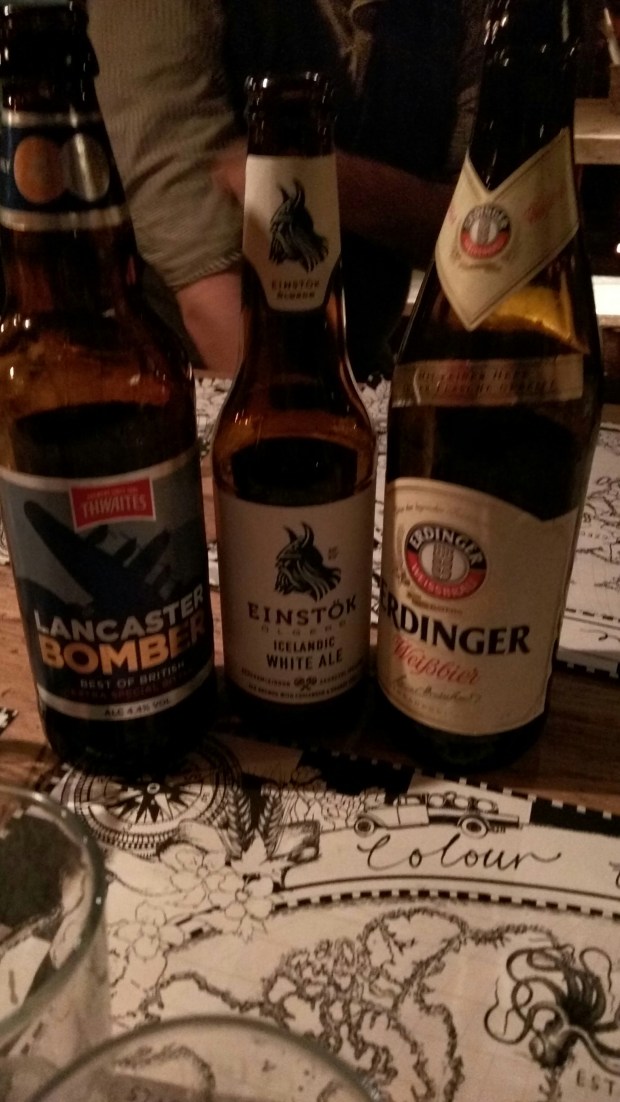 Lancaster, Einstök &amp; Erdinger