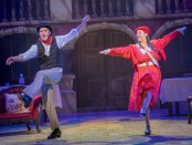 Dan Coleman as Bill Snibson and Laura Morris as Sally Smith in a scene from Me and My Girl at Storyhouse. Photo: Mark Carline